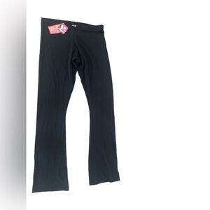 Mear Silor Pull On Black Base Layering Lightweight Tights L Skiing Spandex